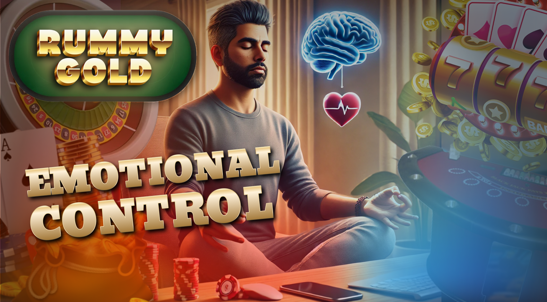 Rummy Gold: Emotional Control