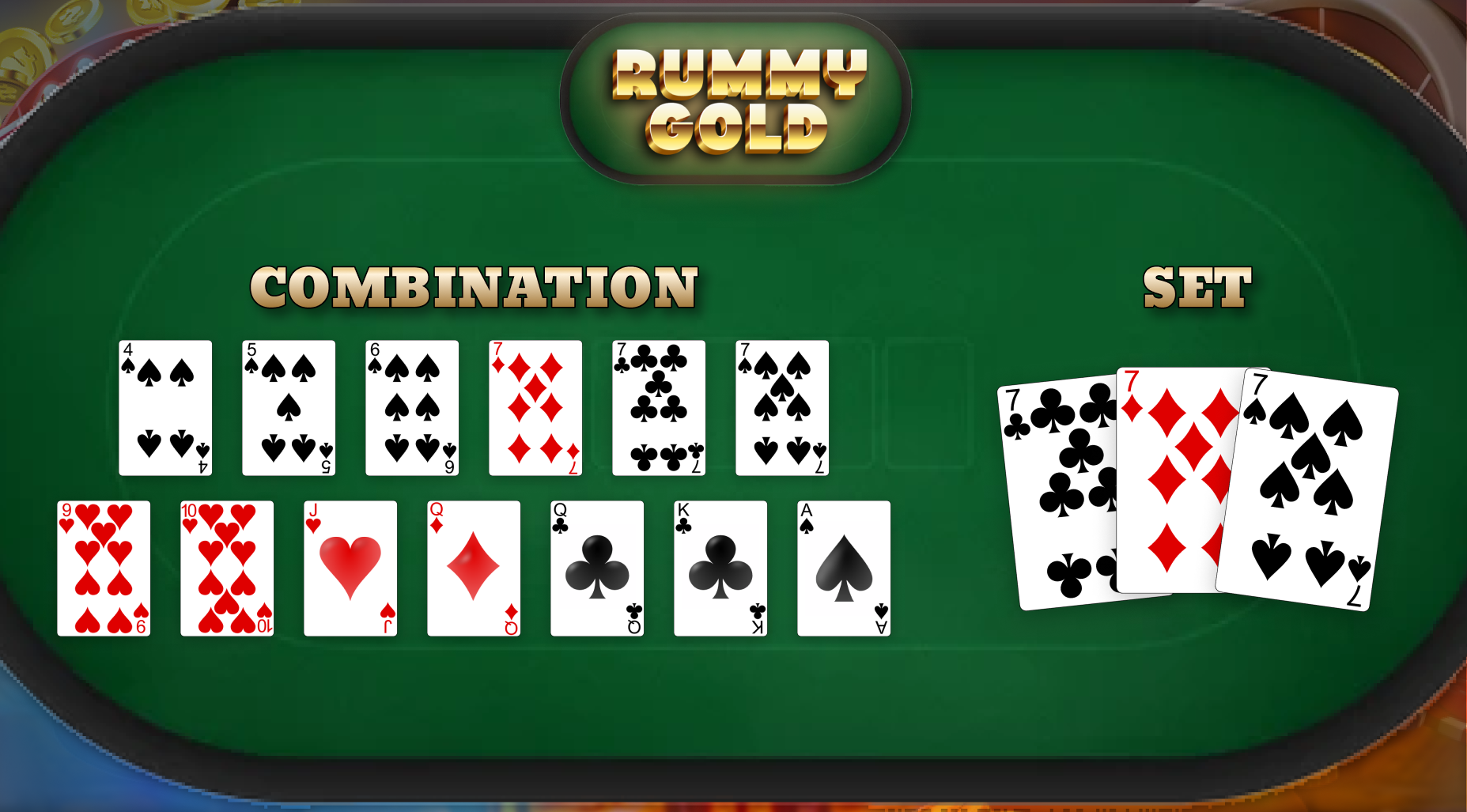 Combinations and Sets: What Makes a Winning Hand