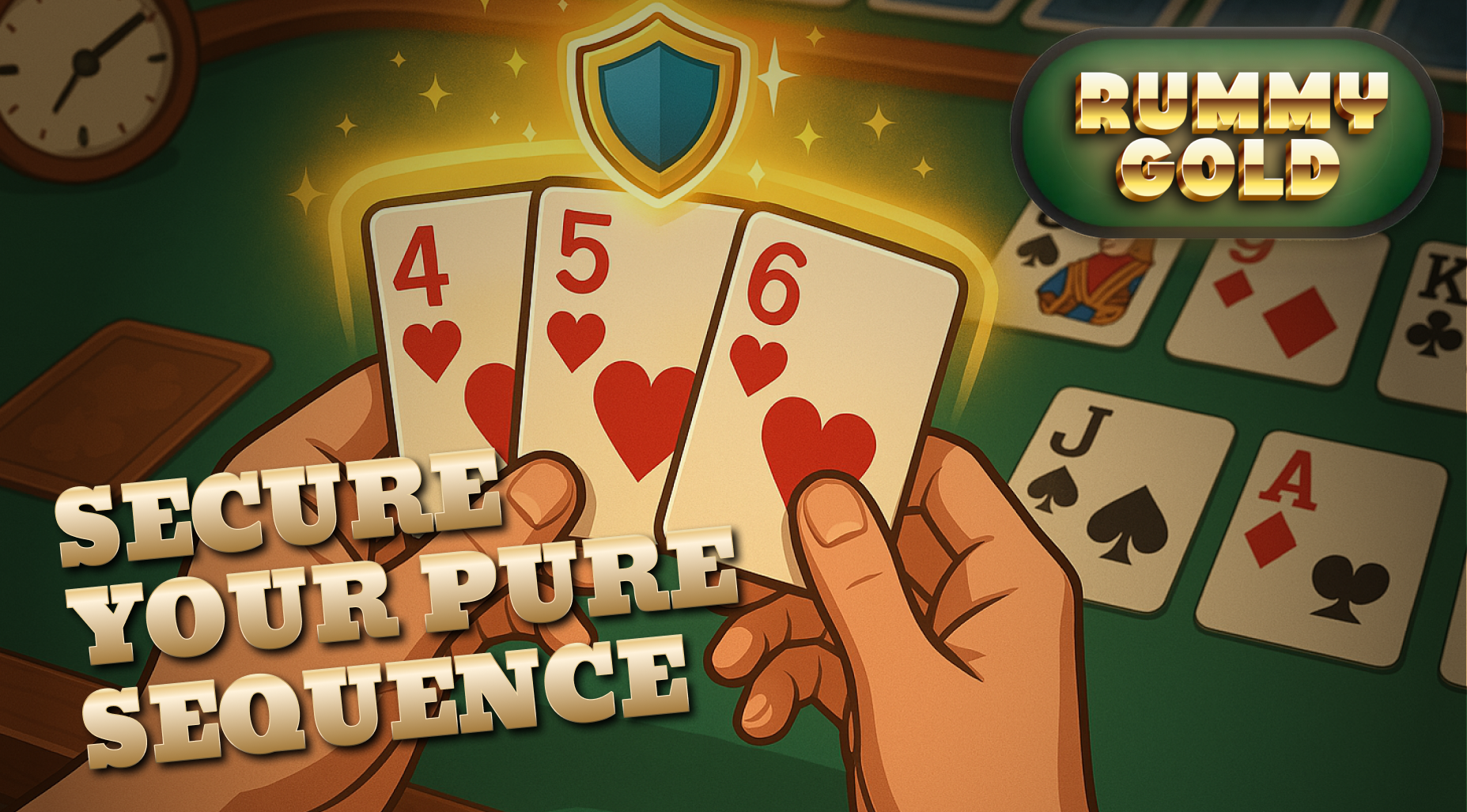 Early Pure Sequence Strategy in Rummy Gold